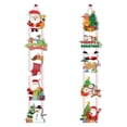 thumbnail image 1 of Bewildely Colgante de puerta ecológico, decoración creativa para árbol de Navidad de Papá Noel, hermoso y ecológico Kits de decoración para fiestas Estilo B, 1 of 1