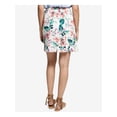 thumbnail image 2 of SANCTUARY Womens Ivory Ruffled Floral Above The Knee Wrap Skirt S, 2 of 5