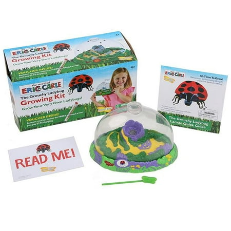 Insect Lore World of Eric Carle, The Grouchy Ladybug Growing Kit with