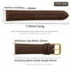 thumbnail image 1 of Accesorios para relojes Correa plana de cuero sintético para hombres y mujeres Reloj con hebilla de pasador Correa de pulsera de cuero liso, 1 of 4