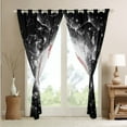 thumbnail image 4 of Baseball Window Curtains & Drapes Baseball 30%-50% Blackout Curtains 42"x63" Set of 2 Panels for Teens Bedroom Decor Sports Game Curtains Cool Sports Baseball Gaming Window Treatments, 4 of 5