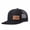 Black, variant on GOD IS GOOD Leather Patch Letter Embroidered Color Block Trucker Hat Unisex Adjustable Cotton Breathable Fashion Cap for Travel Daily Wear