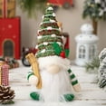 thumbnail image 4 of Allilit 2024 Christmas Doll Sled Elf Ski Gnome With Led Light Christmas Decorations For Home Xmas 2024 New Year 28Cm, 4 of 9