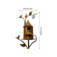 thumbnail image 3 of Bird Courtyard Metal Birdhouse on Stake Hanging Bath for outside Hummingbird Perches for Outdoors Hummingbird Nesting Heated Birdbath with Thermostat Hummingbird Swings And Perches, 3 of 7