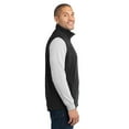 thumbnail image 3 of Port Authority Microfleece Vest (F226) Black, 4XL, 3 of 6