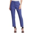 thumbnail image 1 of DKNY Pantalones casuales sólidos para mujer, azul, 14, 1 of 1