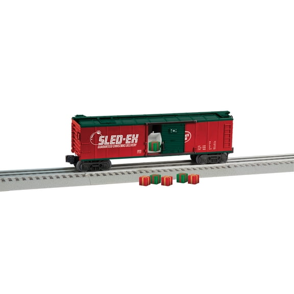 Lionel 2128250 O Gauge SledEx Present Unloading Car