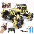 thumbnail image 1 of Voiture Télécommandée à Détection de Gestes en Alliage Voiture RC Contrôlée à la Main 360° Rotation 4WD 2.4Ghz Camions Monstres RC Véhicule Acrobatique avec 2 Batteries Rechargeables pour Cadeaux de Noël Enfants, 1 of 6