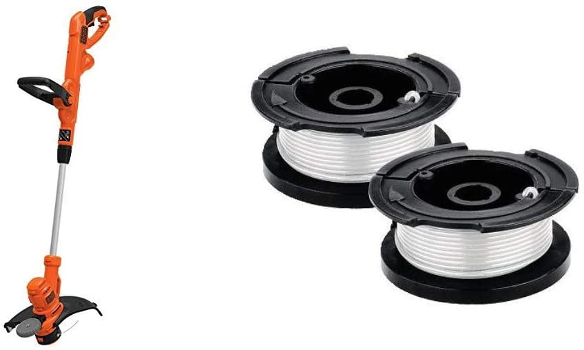 BLACK+DECKER String Trimmer with Trimmer Line Replacement Spool