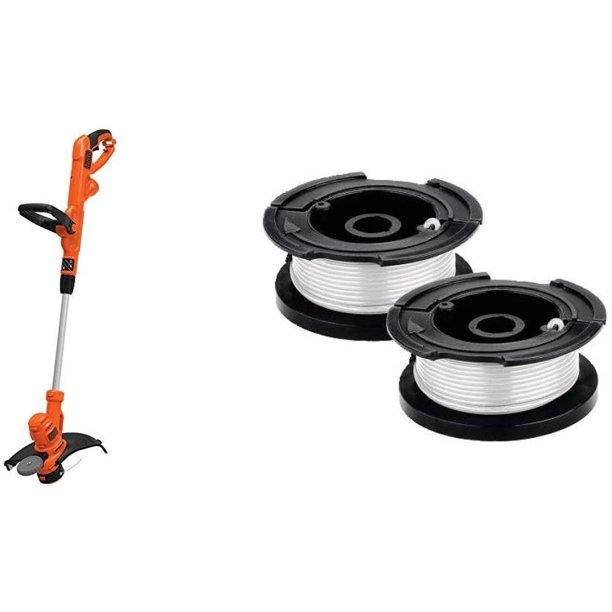 BLACK+DECKER String Trimmer with Trimmer Line Replacement Spool