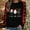 #21 Black, variant on Byworldtasic Womens Top Women's Christmas Graphic Printed Raglan Plaid Long Sleeve Casual Pullover Tunic Tops