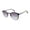 Black, variant on Women's NN239 Retro Metal UV400 Protective Round Fashion Sunglasses, 53mm