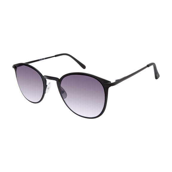 Nanette Lepore Women's NN239 Retro Metal UV400 Protective Round Fashion Sunglasses, 53mm