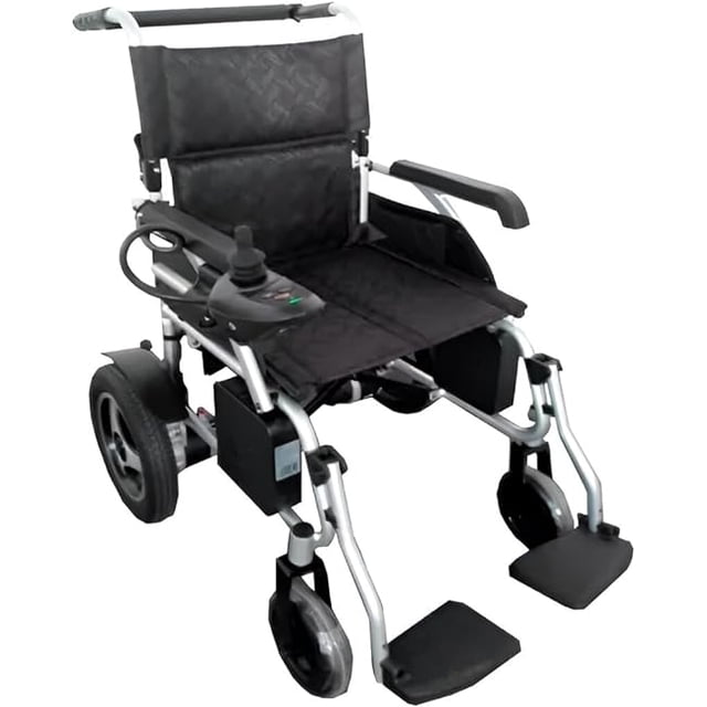 Silla de Ruedas Eléctrica Todo Terreno Speedy Plegable Llantas Antivolcadura Soporta hasta 100 Kg