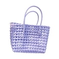 thumbnail image 2 of Bolso de mano tejido para mujer, transpirable, ideal para ir de compras o ir de fiesta., 2 of 8