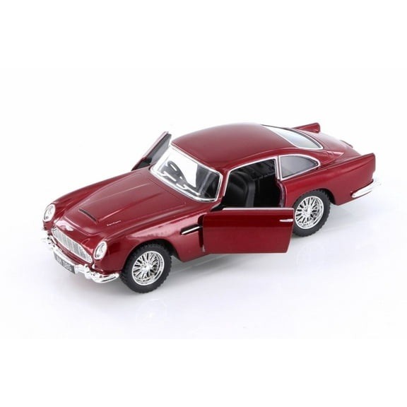 1963 Aston Martin Vulcan Hard Top, Red - Kinsmart 5406D - 1/38 scale Diecast Model Toy Car (Brand New but NO BOX)