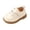 Beige, variant on Willtoo Infant Baby Boy Girl Oxford Shoes PU Faux Leather Loafers Rubber and Soft Sole Wedding Dress Shoes Toddler Girl Baby Walking Shoes