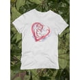 thumbnail image 3 of Pregnant Love Mother's Day Shaped T-Shirt Women -Image by Shutterstock, Female Large, 3 of 4