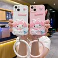 thumbnail image 2 of Compatible For Xiaomi Redmi Note 12 Pro+ 11 Pro 12S 11S 10S 10 5G 9S 10 9 8 7 Pro Redmi 12C 10C A2 A1 9A 9C 9T 10 9 8 Rosa Estéreo Melodía + Pulsera Silicona Funda Para Teléfono, 2 of 4