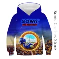 thumbnail image 3 of Sudadera con capucha de Sonic para niños, niñas y niños, moda de otoño, sudaderas con estampado de manga larga, camisetas geniales, ropa para hombres y mujeres, 3 of 5