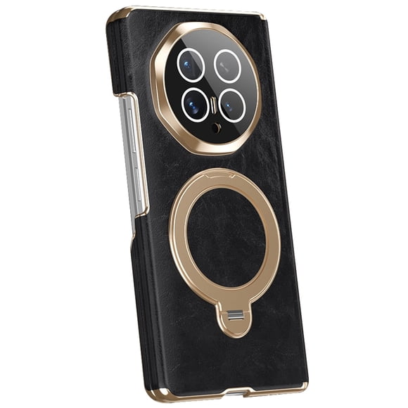Case For Huawei Honor Magic V6, Silicone Cover With Supports Wireless Charging Anti-Scratch Kickstand Shell