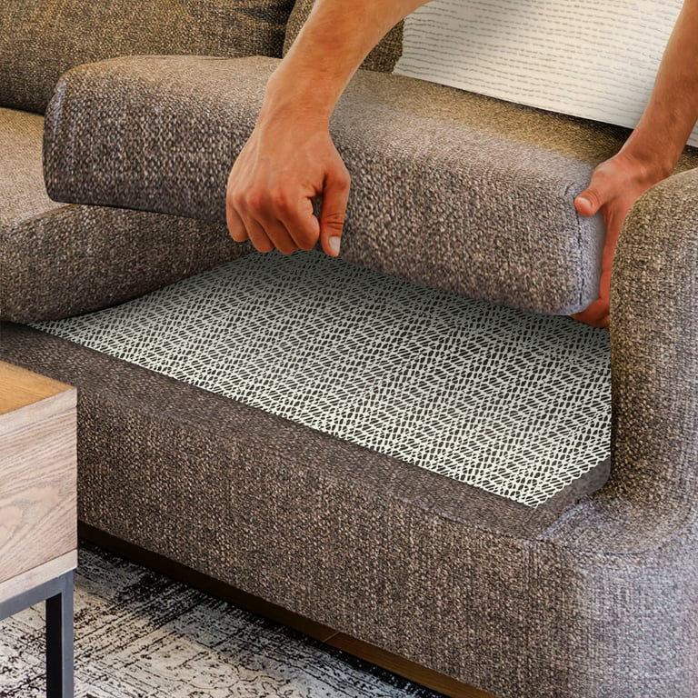Nevlers 22 x 72 Couch Cushion Non Slip Grip Mats | 2 Pack | Prevent  Cushions from Sliding Out of Place