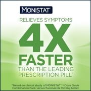 Monistat 3 Day Yeast Infection Treatment for Women, 3 Miconazole Cream Filled Applicators
