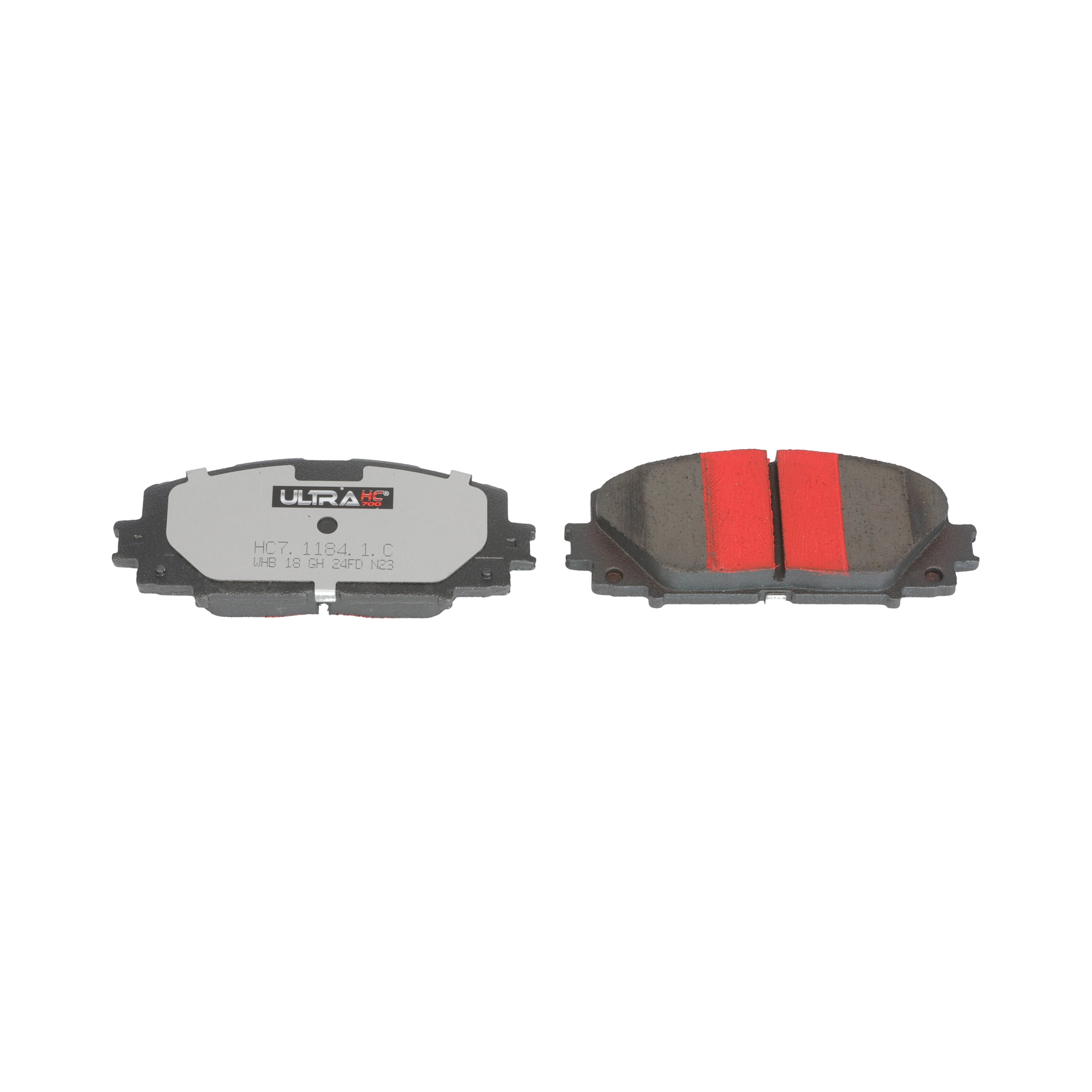 UltraHC 700 Brake Pad Set, Front HC7.1184.1.C, Toyota Prius 2022-2010