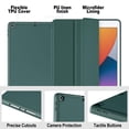 thumbnail image 3 of Case for iPad 10.2 Inch 2021/2020 iPad 9th/8th Generation & 2019 iPad 7th Generation with Pencil Holder, Protective Case with Soft TPU Back, Auto Sleep/Wake Cover, 3 of 7