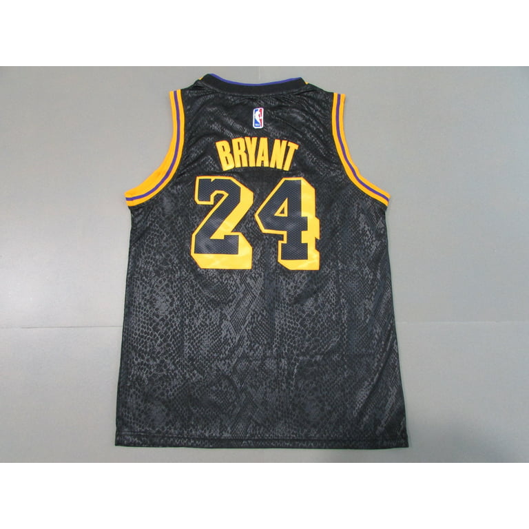 Kobe Bryant Lakers Jersey, Adidas Commemorative #24, Size M, Black Mamba,  Sewn