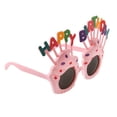 thumbnail image 4 of Mistaha Mini Birthday Party Glasses Decoration Cute Eyeglasses Frame Portable for Kids Children A-dult Holiday Festival Favors Present Gift, 4 of 8