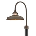 thumbnail image 2 of 1191DZ-Hinkley Lighting-Troyer - 12W 1 LED Outdoor Medium Post Mount Lantern-22.25 Inch Tall and 14 Inch Wide-Aged Zinc Finish, 2 of 7