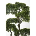thumbnail image 2 of Vintage Home Artificial Faux Real Touch 4.58 Feet Tall Bonsai Tree With Fiberstone Planter, 2 of 5