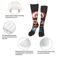 thumbnail image 4 of Sigee Mario Ae Print 20in Socks for Men Women Gifts for Him Boyfriend Teenage Boys Stocking, 4 of 6
