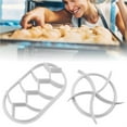 thumbnail image 3 of Inteprter Juego de 2 uds de moldes para prensa de masa, molde para hornear rollos de pan, cortadores de pastelería de plástico Herramientas y accesorios para hornear No.1 Inteprter HA040753-01, 3 of 6