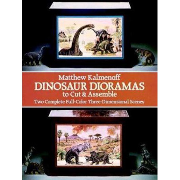 Pre-Owned Dinosaur Dioramas to Cut & Assemble (Paperback) 0486245411 9780486245416