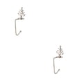 thumbnail image 1 of Colgador de calcetines de Navidad Toystoory Árbol de plata 2piezas, 1 of 5
