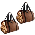 thumbnail image 1 of Mosiee 2Pcs Waterproof Firewood Carrier Bag Large Capacity & Foldable Design, 1 of 5