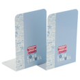 thumbnail image 1 of Sujetalibros De Dibujos Animados Estante De Escritorio Ajustable De Hierro Metálico Soportes De Libros Azul shamjiam Finales de libro para niños, 1 of 7