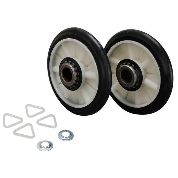 EAGLEGGO Compatible Rear Drum Support Roller Kit for Amana NED4600YQ1, LG5701XMW1, Kenmore / Sears 11076894810, Maytag MEDC400VW0 Dryer