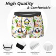 thumbnail image 2 of Mens Underwear Boxer Briefs - Penguins On The Beach Comfort Breathable men's boxer briefs with Flex Waistband, 2 of 7