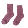 thumbnail image 2 of Flmtop Winter Women Solid Color Thicken Thermal Warm Middle Tube Soft Woolen Socks, 2 of 7