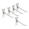 thumbnail image 4 of FITYLE 5Pcs Wall Hooks Hangers Hooks for Grid Wall Panel Iron Rustproof Multifunctional for Office Retail Shop Garage Household Show , 10cm, 4 of 9