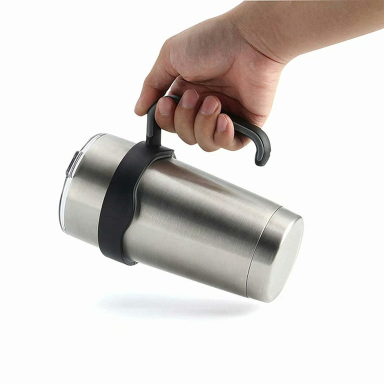 20 oz Tumbler Handle, Anti Slip Travel Mug Grip Cup Holder for  Vacuum Insulated Tumblers, Suitable for Trail, Sic, Yeti Rambler, Ozark and  More 20 Ounce Tumbler Mugs Attachment (Sky