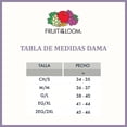 thumbnail image 4 of Playera Fruit Of The Loom para Mujer, Cuello Redondo Manga Corta Rosa Talla  EG, 4 of 4
