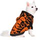 thumbnail image 2 of Fotbe Halloween Bats Sudadera con Estampado para Perros Pequeños – Suéter con Capucha para Mascotas, Tela Suave de Forro Polar con Bolsillo-X-Large, 2 of 7