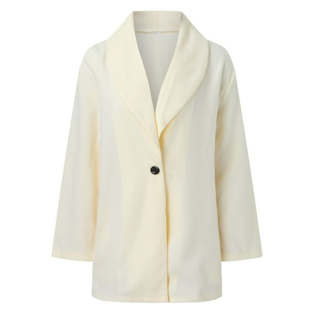 Cream wool 2025 jacket womens