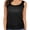 Black, variant on FUTATA Workout Shirts for Women Short Athletic Active Sport Gym Shirts