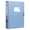 1.4" Blue, variant on VKLU 1.4" Slim Portable Document Case, Aesthetic Morandi Purple Foldable File Box, Transparent Archival Organizer with Handle for Home Office & Important Papers, Blue A