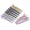 Morandi 12, variant on 12pcs Professional Hair Clips for Styling Sectioning, Non Slip Duck Billed Hair Clips with Silicone Band, Salon and Home Hair Cutting Clips for Hairdresser, Women, Men - Brown & Apricot & Black